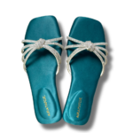 Jade by Aura Marche – elegant silk sandal with premium sole
